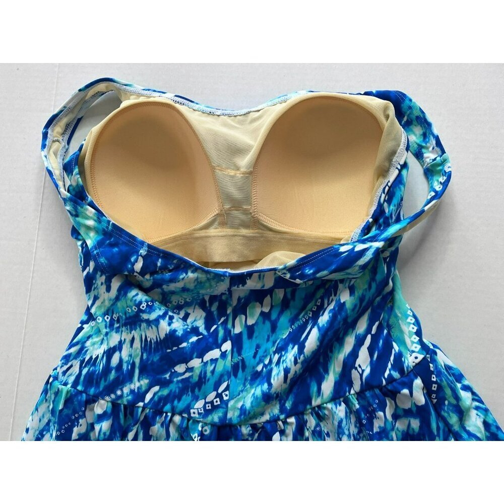 Swim 365 Swimsuits for All 1-Piece Swimsuit Swimdress Modest Built-in Bra sz 16 - Picture 3 of 12